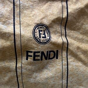 Fendi Mustard Dust Cover